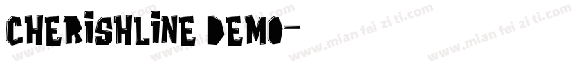 cherishline demo字体转换